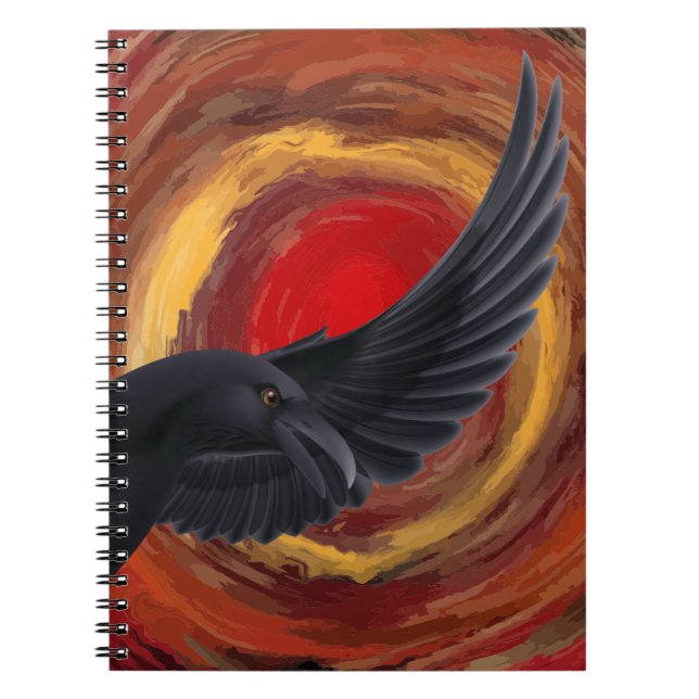 Cuaderno Bird Raven Notebook (Frente)