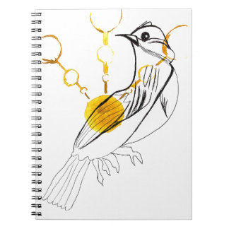 Cuaderno Bird Sings bloc de notas