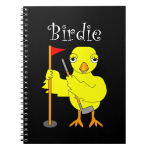 Cuaderno Birdie Golfer Chick