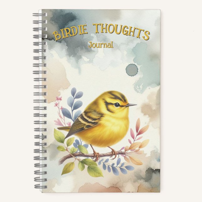 Cuaderno Birdie Thoughts Journal (Anverso)