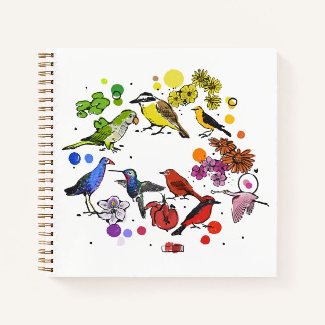 Cuaderno Birds notebook (Anverso)