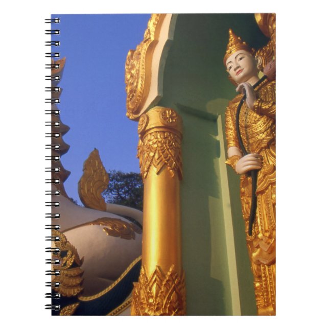 Cuaderno Birmania (Myanmar), Rangún (Yangon) Templo (Frente)