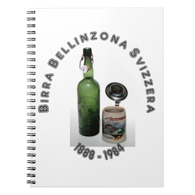Cuaderno Birra Bellinzona Svizzera Nootbook (Frente)