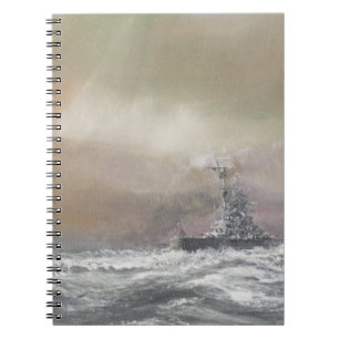 Cuaderno Bismarck señala Prinz Eugen 0959hrs el 24 de mayo