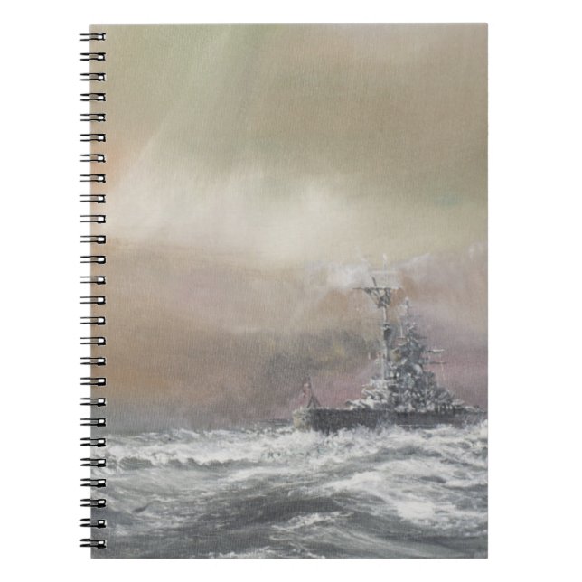 Cuaderno Bismarck señala Prinz Eugen 0959hrs el 24 de mayo (Frente)