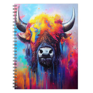 Cuaderno Bison Animal Discovery Adventure Nature Planet