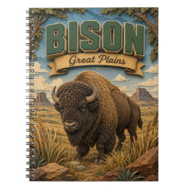 Cuaderno Bison Grandes Llanuras POPCUT