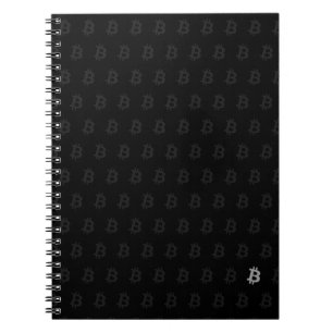 Cuaderno Bitcoin Negro