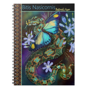 Cuaderno Bitis Nasicornis Butterfly Viper