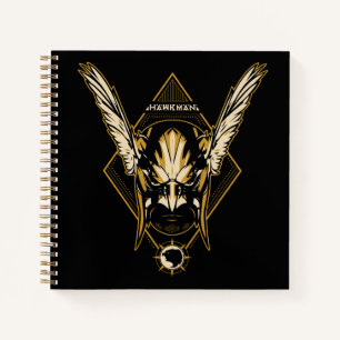 Cuaderno Black Adam   Hawkman Helmet Graphic