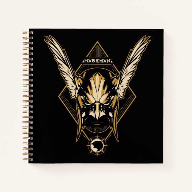 Cuaderno Black Adam | Hawkman Helmet Graphic (Anverso)