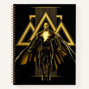 Cuaderno Black Adam Triangular Pillar Graphic