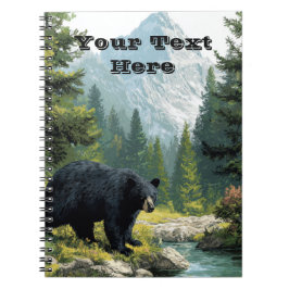 Cuaderno Black Bear Nature 