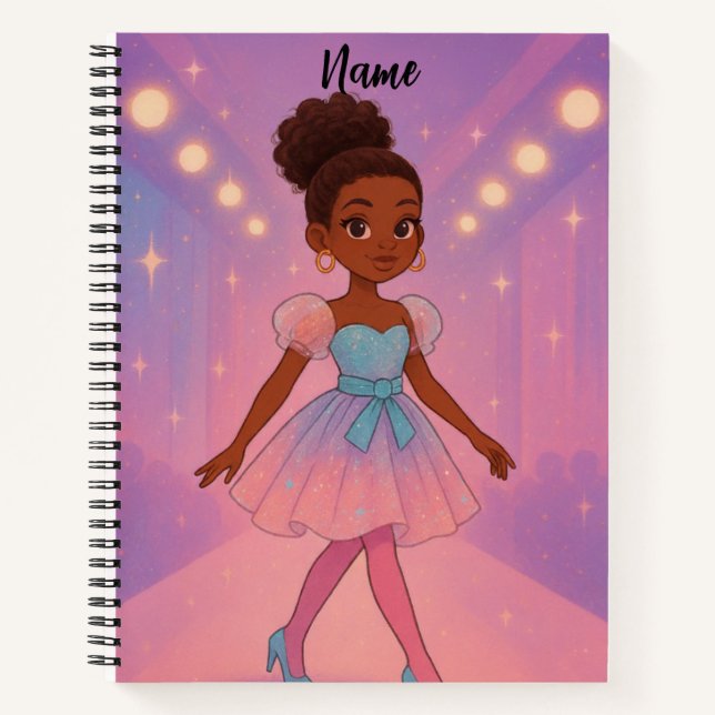 Cuaderno Black Girl (Anverso)