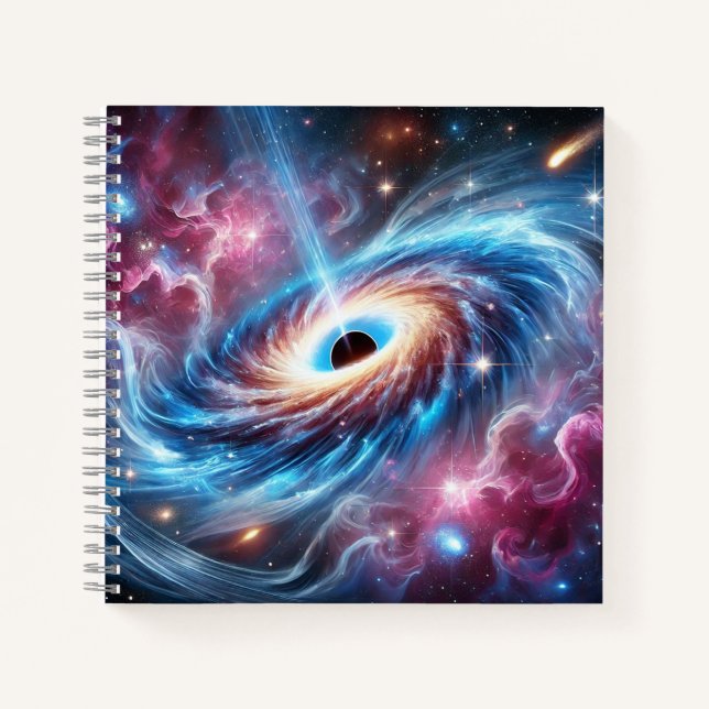 Cuaderno Black Hole & Astrophysics Cosmic Energy & Space (Anverso)