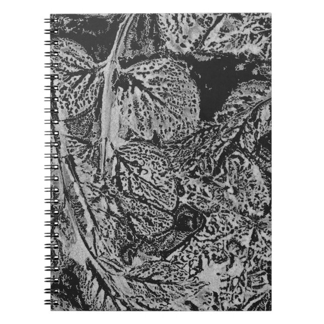 Cuaderno Black leafs (Frente)