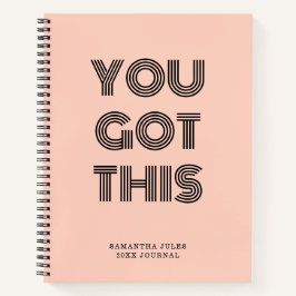 Cuaderno Black Personalizado TIENES ESTE MOTIVO