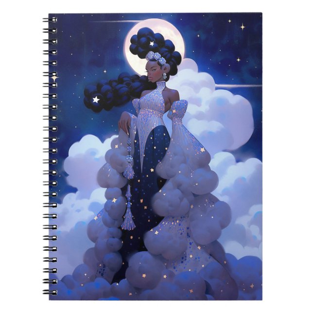 Cuaderno Black Princess Fantasy Art (Frente)