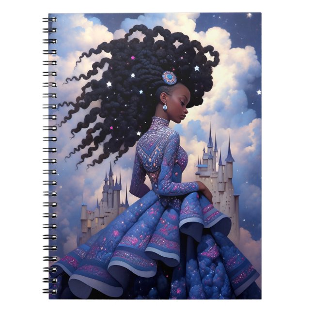 Cuaderno Black Princess Fantasy Art (Frente)