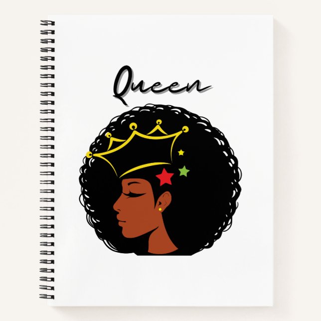 Cuaderno Black Queen para Mujeres  (Anverso)