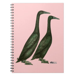 Cuaderno Black Runner Ducks