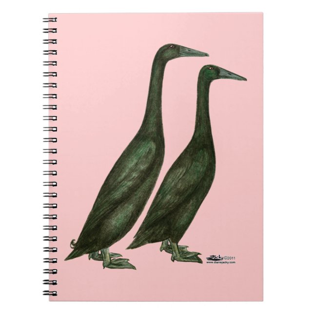 Cuaderno Black Runner Ducks (Frente)