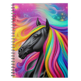 Cuaderno Black Stallion Colorful Mane