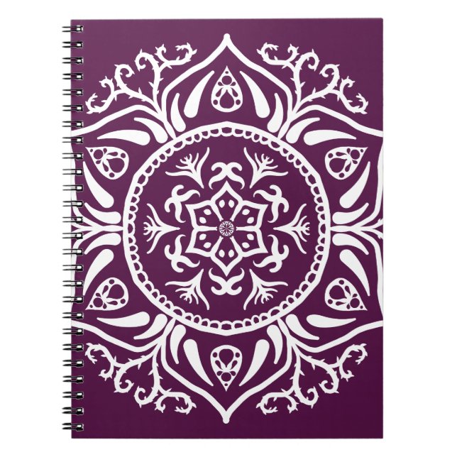 Cuaderno Blackberry Mandala (Frente)