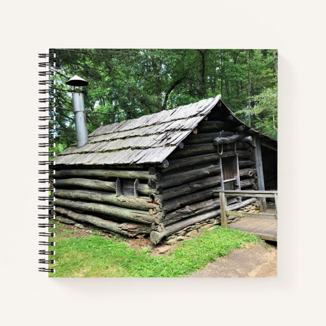 Cuaderno Blacksmith Shop en Mabry Mill, Virginia (Anverso)