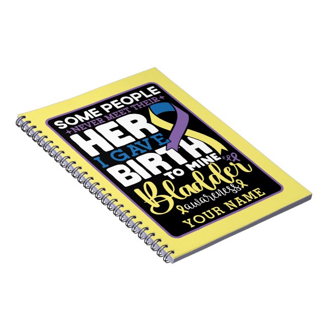 Cuaderno Bladder warrior Some People Never Meet Their Hero (Lado Derecho)