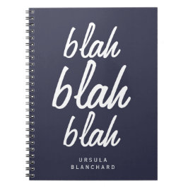 Cuaderno Blah Blah Blah