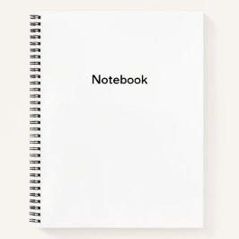 Cuaderno Blanco claro