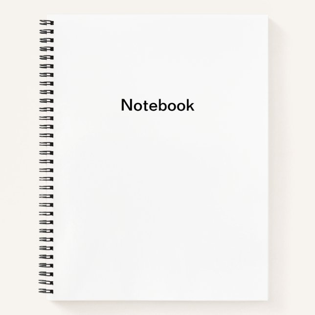 Cuaderno Blanco claro (Anverso)