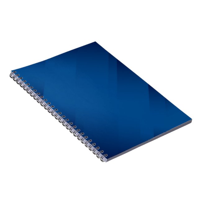 CUADERNO BLANCO CREAR TU PROPIO DIARIO AZUL (Lado Derecho)