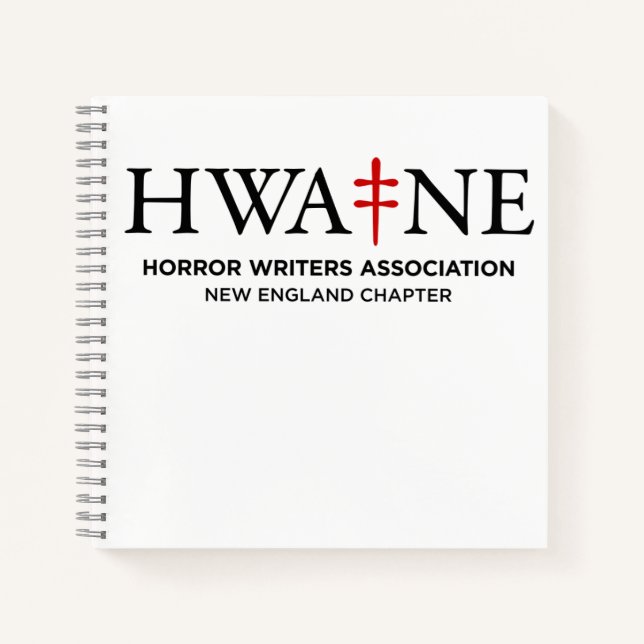 Cuaderno blanco cuadrado HWA-NE para eventos 6/25 (Anverso)