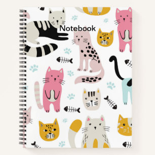 Cuaderno Blanco del gato