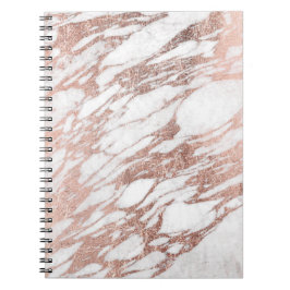 Cuaderno Blanco elegante elegante y modelo color de rosa