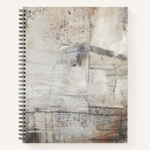 Cuaderno Blanco negro y bronce