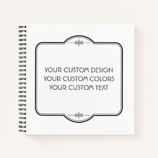 Cuaderno BLANCO Su Diseño Aquí -