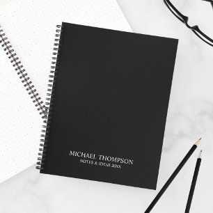 Cuaderno Blanco y negro profesional