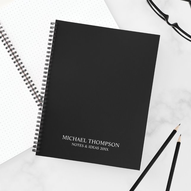 Cuaderno Blanco y negro profesional (Subido por el creador)