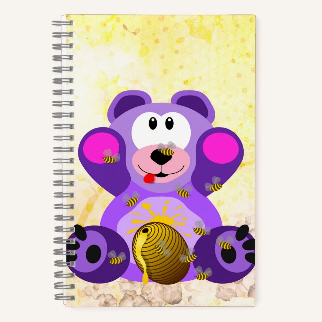 Cuaderno Blauer Honig Bär (Anverso)