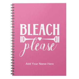 Cuaderno Bleach Please - Hairdresser Stylist Journal