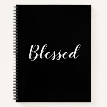 Blessed texto del guión de personalizado blanco ne
