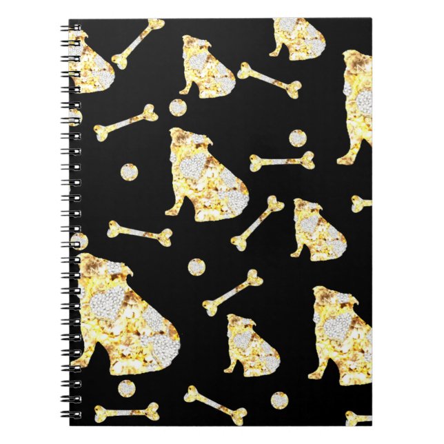 CUADERNO BLING DE BULLDOG (Frente)