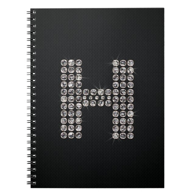 Cuaderno bling - H (Frente)