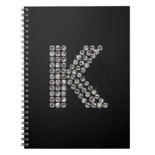 Cuaderno bling - K
