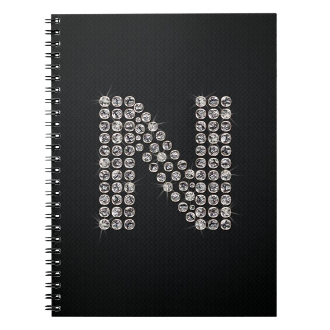 Cuaderno bling - N (Frente)