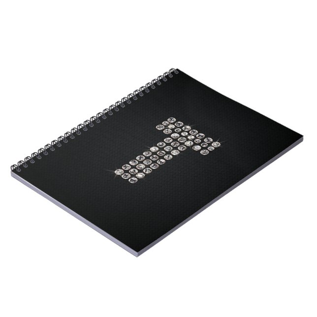 Cuaderno bling - T (Lado Izquierdo)
