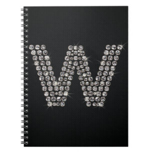 Cuaderno bling - W